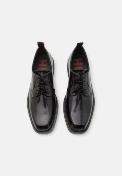 Hugo Iker Derb - Smart Lace-Ups - Black -Hugo Shop c23317635bb64b939fc39ab2ee78433d