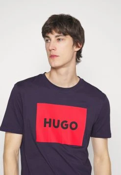 Hugo Dulive - Print T-Shirt - Dark Purple -Hugo Shop c3faba21830c4e6dba93bff958721208