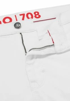 Hugo Straight Leg Jeans - White -Hugo Shop c751a87ed56945afba8d428d5749e387