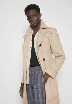 Hugo Maluks - Trenchcoat - Light Beige -Hugo Shop cf380918bd324e69a40d070349a34623