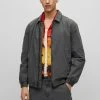 Hugo Uver - Summer Jacket - Dark Grey Two -Hugo Shop d1aeb30d18e5499085ec4af795fd42c8