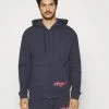 Hugo Combined Jackethood - Zip-Up Sweatshirt - Dark Blue -Hugo Shop d30ba29ee5254c2db97d74e6d1385e77