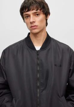 Hugo Byler - Bomber Jacket - Black -Hugo Shop d46b52e9d54d4a0ca5ce936bfb3a515c