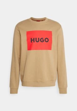 Hugo Sweatshirt - Medium Beige -Hugo Shop db867607c3ac4ca6a3224f5b8a399d76
