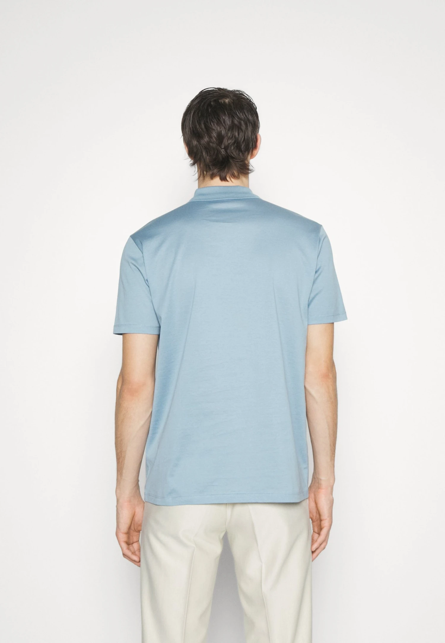 Hugo Deresom - Polo Shirt - Light Pastel Blue 5 Hugo Deresom - Polo Shirt - Light Pastel Blue - Image 3