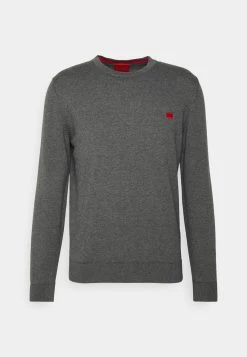 Hugo San Cassius - Jumper - Medium Grey -Hugo Shop dba51f7758ce4e568d1ef92c1c98e54d