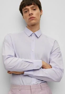 Hugo Elisha - Formal Shirt - Light Purple Five -Hugo Shop e03118a5432d4c9f98f7c7abc2b982cd