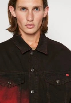 Hugo Denim Jacket - Bright Red -Hugo Shop e4a83ec4e0b44d1fa1e4d559565b8351