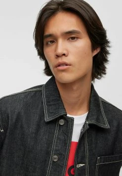 Hugo Denim Jacket - Black One -Hugo Shop e84bb8a5cad943a18c231d50ca635f81