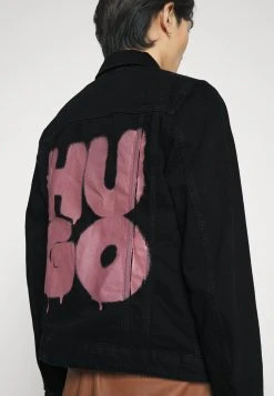 Hugo Denim Jacket - Charcoal -Hugo Shop e8c12cc2fd614e0a8ecb5656ad4803ed