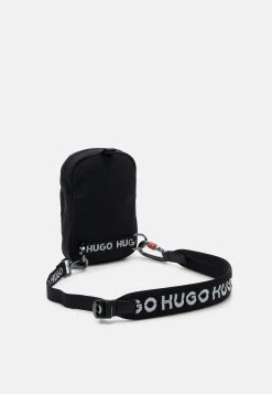 Hugo Harrison Zip Unisex - Across Body Bag - Black -Hugo Shop e95cb699021f41c98bd1ae5818fe21ad