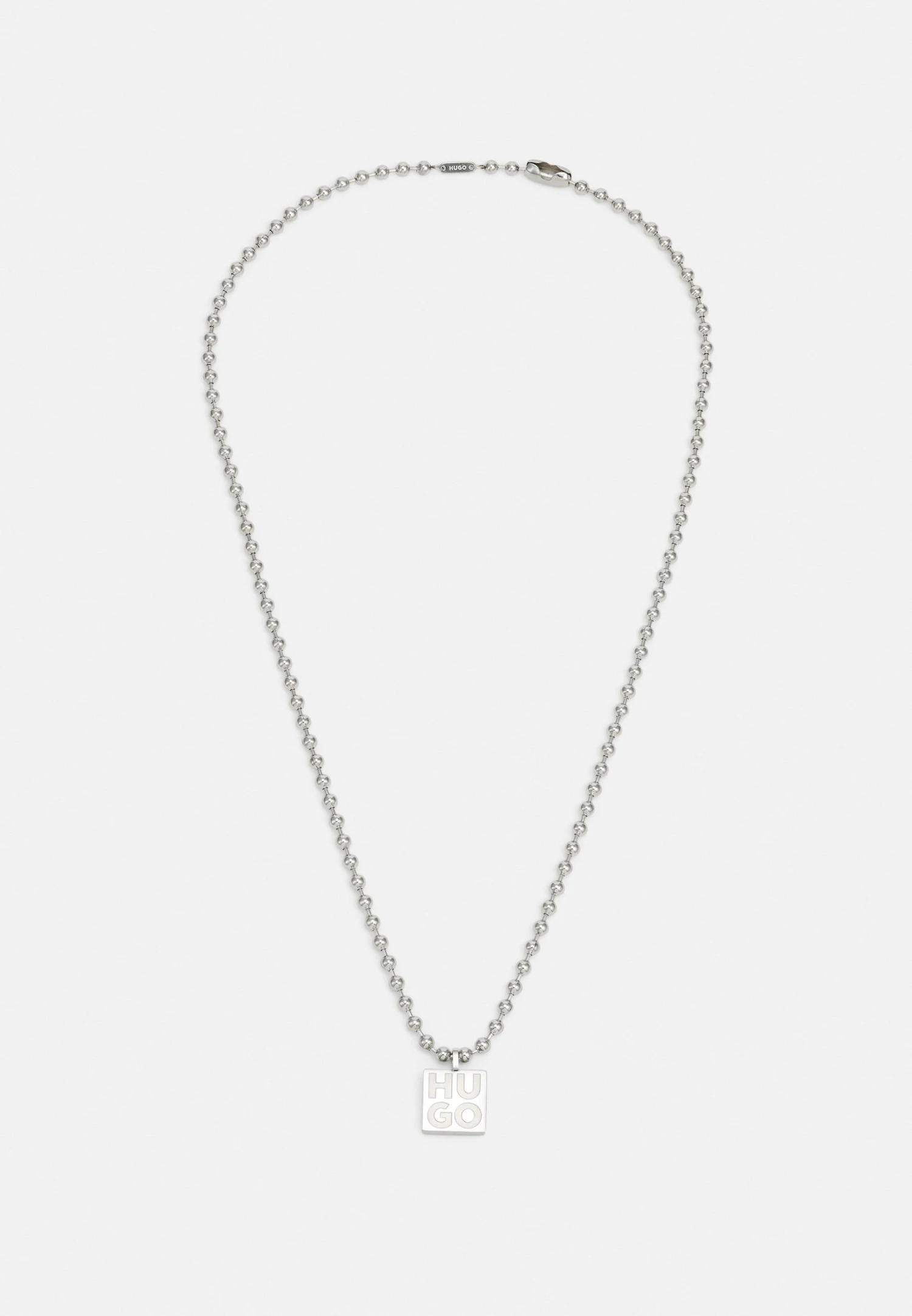 Hugo E Watch Necklace Unisex - Necklace - Silver-Coloured 3 Hugo E Watch Necklace Unisex - Necklace - Silver-Coloured