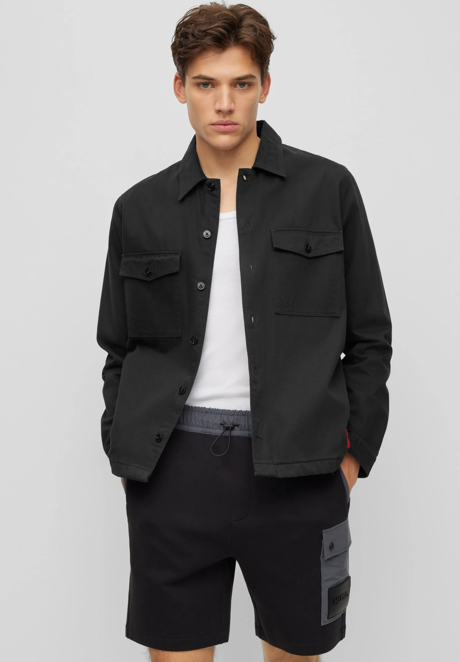 Hugo Enalu - Shirt - Black 3 Hugo Enalu - Shirt - Black