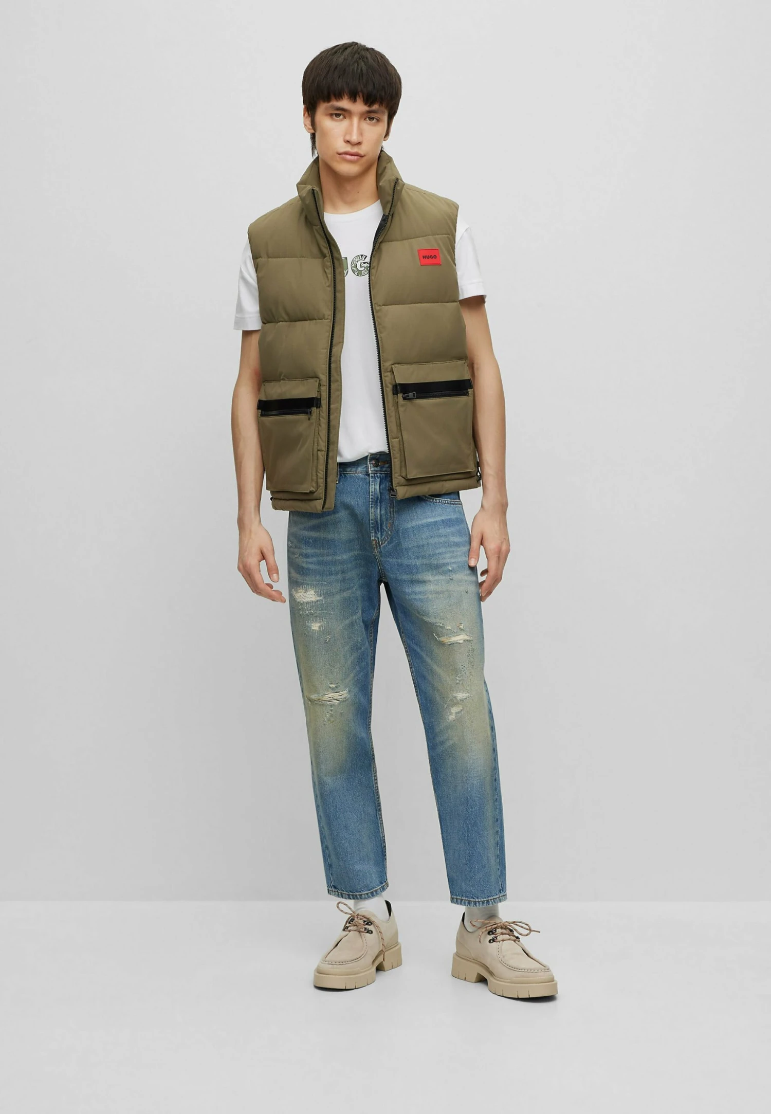 Hugo Paisley - Pyjama Top - Open White Thirteen 4 Hugo Paisley - Pyjama Top - Open White Thirteen - Image 2