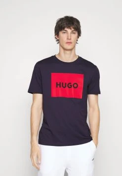 Hugo Dulive - Print T-Shirt - Dark Purple