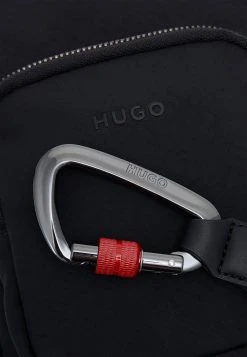 Hugo Harrison Zip Unisex - Across Body Bag - Black -Hugo Shop f6f70621e3d14378bbff4500cf2f1c9a