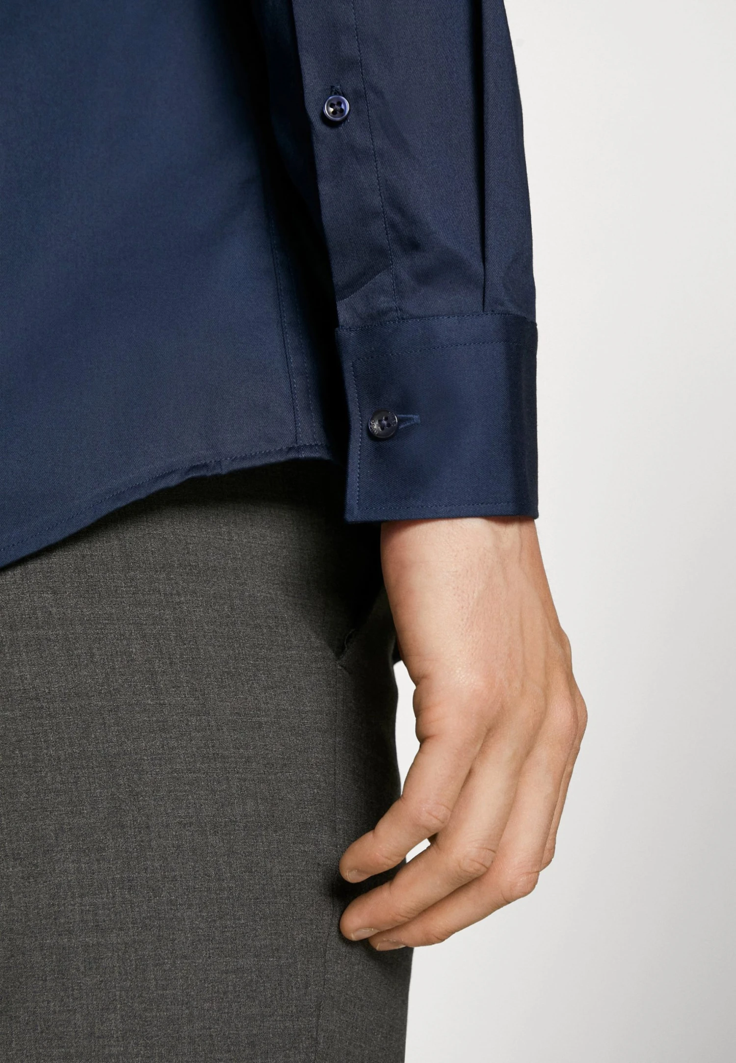 Hugo Kason - Formal Shirt - Dark Blue Thirteen 9 Hugo Kason - Formal Shirt - Dark Blue Thirteen - Image 7