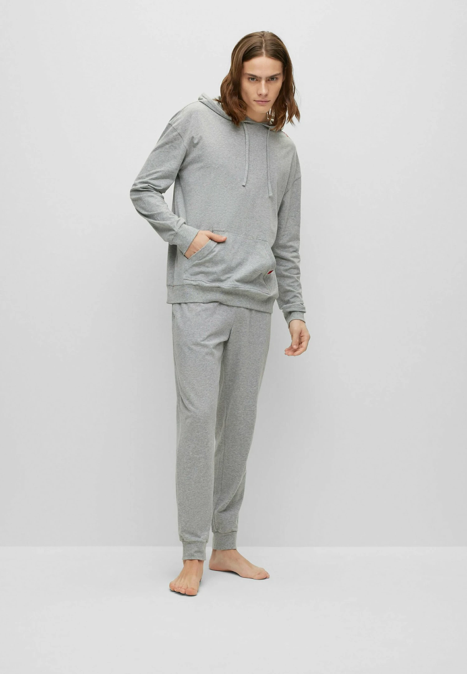 Hugo Labelled - Hoodie - Grey Five 4 Hugo Labelled - Hoodie - Grey Five - Image 2