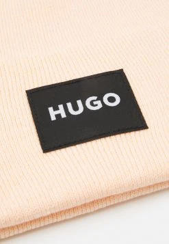 Hugo Xevon Unisex - Beanie - Light/Pastel Red -Hugo Shop fe49a27f95b54a80a55a4da0fd58834f