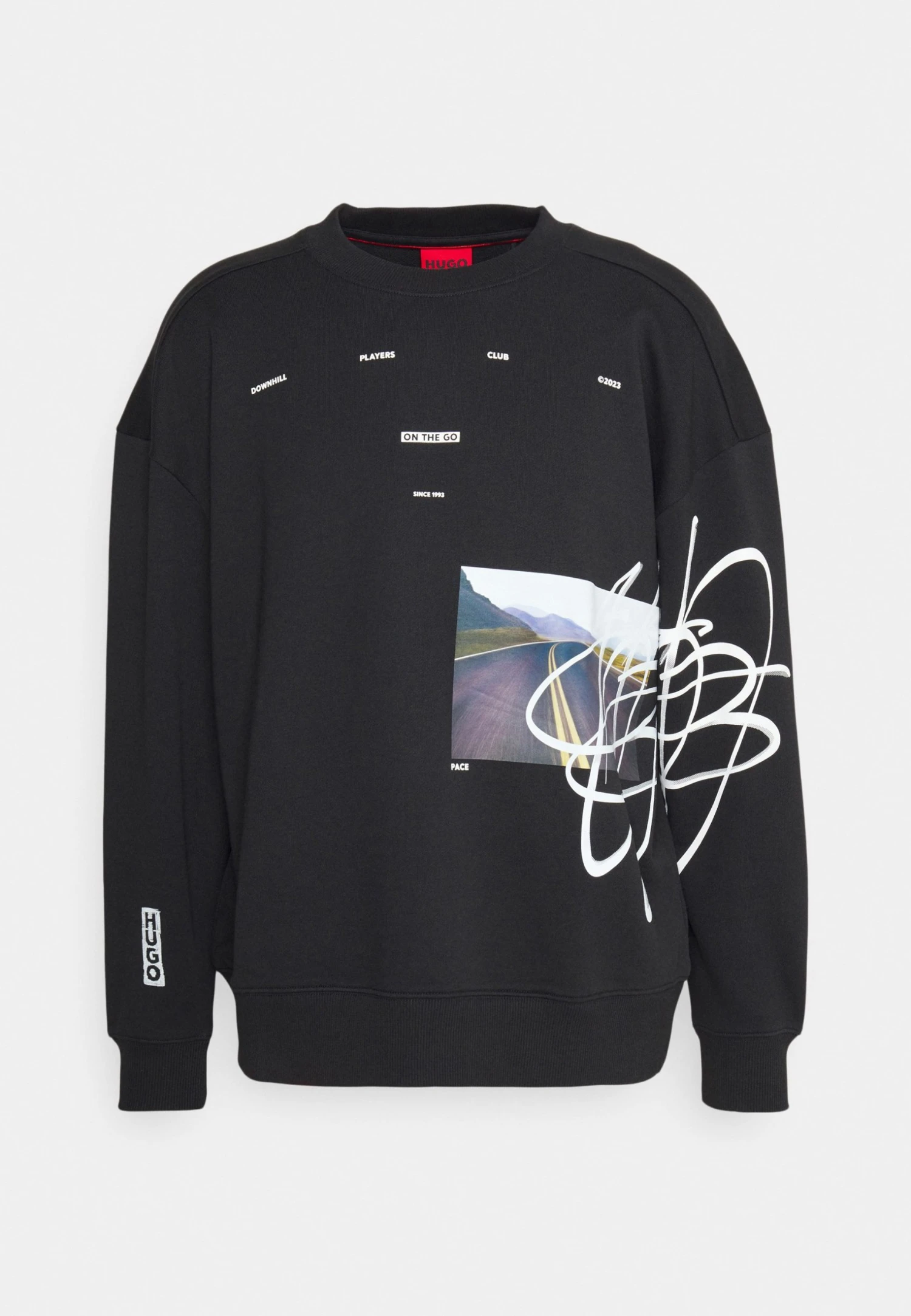 Hugo Deral - Sweatshirt - Black 6 Hugo Deral - Sweatshirt - Black - Image 4