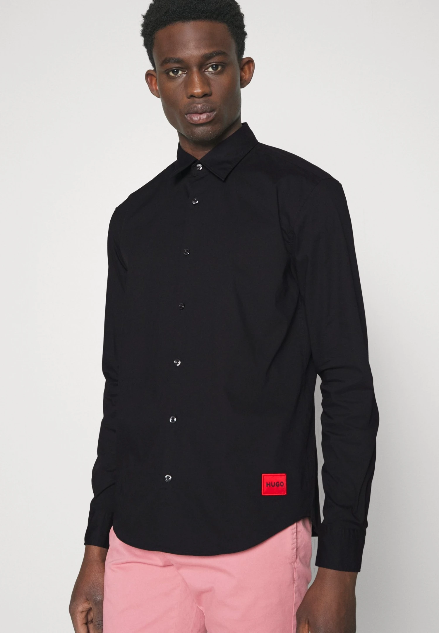 Hugo Ermo - Formal Shirt - Black 6 Hugo Ermo - Formal Shirt - Black - Image 4